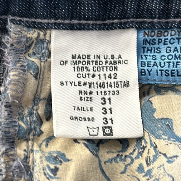 Gold Sign size 31 wide leg jeans - Picture 11 of 12